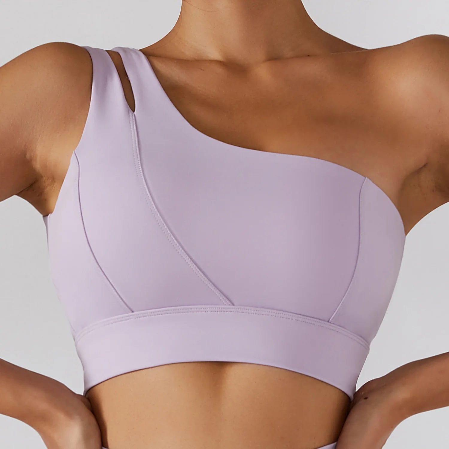 Women's One Shoulder Sports Bra