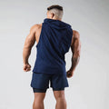 Men's Workout Hooded Tank Tops